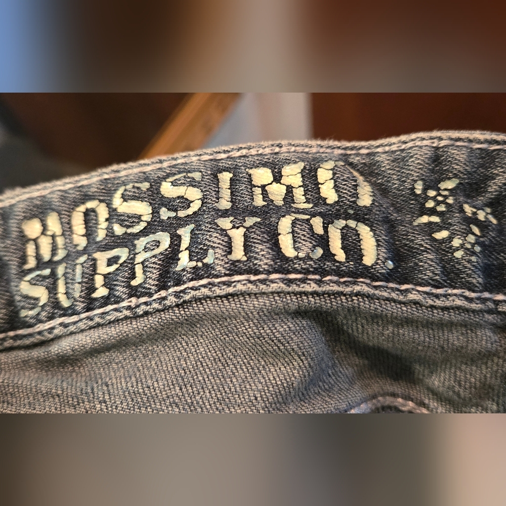 Mossimo Supply Co. Junior Skinny Jeans Dark Blue Sz7 - Picture 8 of 8